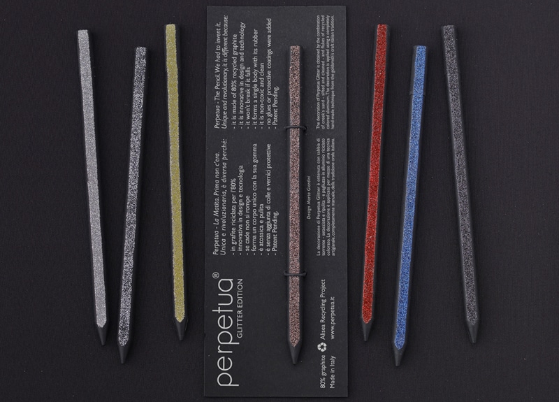 Perpetua: La matita riciclata che non si rompe ed è quasi infinita